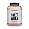 NAKED Whey Protein Supplement Powder, Chocolate, GMO Free, Soy Free, Gluten Free Aid Muscle Growth and Recovery 60 Servings, 5 Ib view 1