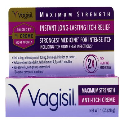 Vagisil Maximum Strength Feminine Anti-Itch Crme, 1oz