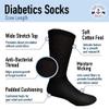 12 Pairs of Yacht & Smith Women Value Pack of Ring Spun Cotton Crew Diabetic, Nephropathy Socks view 2