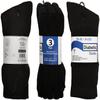 12 Pairs of Yacht & Smith Women Value Pack of Ring Spun Cotton Crew Diabetic, Nephropathy Socks view 3