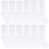12 Pairs of Yacht & Smith Women Value Pack of Ring Spun Cotton Crew Diabetic, Nephropathy Socks view 1