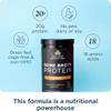 Ancient Nutrition Grass Fed, Cage Free, Bone Broth Protein Powder, 20g Protein, Hydrolyzed Collagen Peptides, Keto & Paleo Friendly, Supports Joint & Gut Health, Turmeric, 20 Servings view 2
