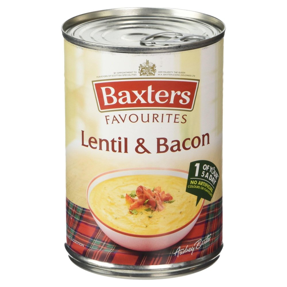 Baxters Favourites Lentil & Bacon - 400g - Pack of 1