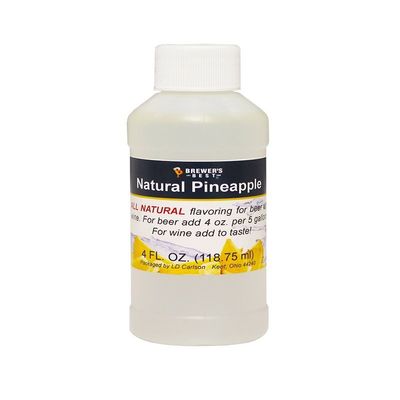 Brewer's Best Natural Beer and Wine Fruit Flavoring (Pineapple)