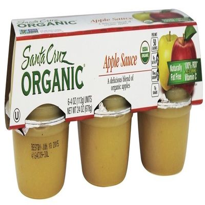 Santa Cruz Organic - Organic Apple Sauce Cups - 24 oz.