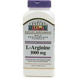 21St Century L-Arginine Maximum Strength 100 Tablets (Pack Of 2)