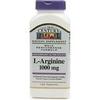 21St Century L-Arginine Maximum Strength 100 Tablets (Pack Of 2) view 1