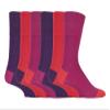 Gentle Grip - 6 Pairs Mens non elastic diabetic socks 7-12 (MGG91) view 1