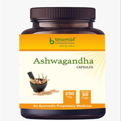 Bhumija Lifesciences Ashvagandha Capsules 60's