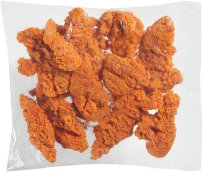 Tyson Uncooked Hot and Spicy Chicken Tenderloin Fritters, 10 Pound - 1 each.