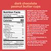 Unreal Dark Chocolate Peanut Butter Cups, 4.2 oz view 2