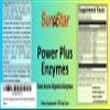 Sun Star Organics Power Plus Enzymes (200caps) view 1