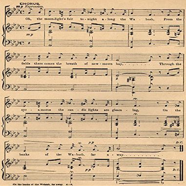 2" Round - Sheet Music Band Birthday - Edible Cake/Cupcake Party Topper - D20585