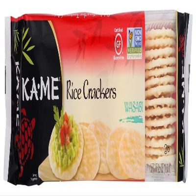 KaMe Rice Crackers - Wasabi - 3.5 oz - 1 each (Pack of 3)