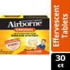 Airborne Zesty Orange Effervescent Tablets,1000mg of Vitamin C - Immune Support Supplement 30ea (Pack of 72) view 2