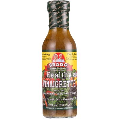 Bragg Vinaigrette - Organic - Healthy - 12 oz - case of 6
