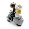 Mopec Y534 - Pop & Fun Bride and Groom Cake Figurine, Little, 17cm view 2
