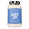 Naked 3LB Non-GMO Egg White Protein Supplement Powder, Unflavored, No Additives, Paleo, Dairy Free, Gluten Free, Soy Free  25g Protein, 44 Servings, 3 pounds view 1