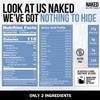 Naked 3LB Non-GMO Egg White Protein Supplement Powder, Unflavored, No Additives, Paleo, Dairy Free, Gluten Free, Soy Free  25g Protein, 44 Servings, 3 pounds view 2