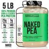 NAKED Pea - Vanilla Pea Protein - Pea Protein Isolate from North American Farms - 5lb Bulk, Plant Based, Vegetarian & Vegan Protein. Easy to Digest, Non-GMO, Gluten Free, Lactose Free, Soy Free view 3