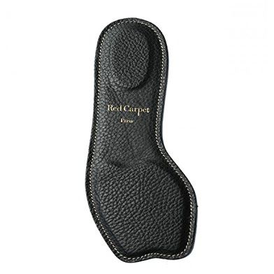 RED CARPET PARIS Women's Leather Open Toe Insoles for Heels and Pumps Black 9.5-11
