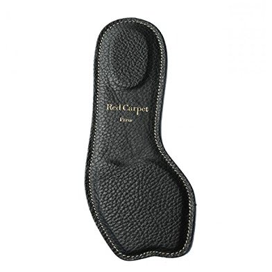 RED CARPET PARIS Women's Leather Open Toe Insoles for Heels and Pumps Black 9.5-11