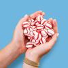 Brach's Bobs Sweet Stripes Soft Peppermint Candy, Individually Wrapped Pieces, 3.9 lb Tub (350 Count) view 3