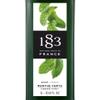 1883 Green Mint Syrup for Drinks, Made in France, 1 Liter Plastic Bottle view 2