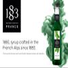1883 Green Mint Syrup for Drinks, Made in France, 1 Liter Plastic Bottle view 3