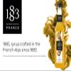 1883 Passion Fruit Syrup for Drinks, Made in France, 1 Liter Plastic Bottle view 2