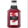 1883 Raspberry Syrup for Drinks, Made in France, 1 Liter Plastic Bottle view 1