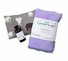 summer & sage, Boho Infant Massage Multi-use Kit, Small, Lavender, Grey Elephants view 1