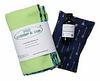 summer & sage, Boho Infant Massage Multi-use Kit, Small, Lime Green, Navy Arrows view 1