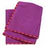 summer & sage, Boho Infant Massage Multi-use Kit, Large, Magenta, Grey Elephants view 2