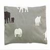 summer & sage, Boho Infant Massage Multi-use Kit, Large, Magenta, Grey Elephants view 4