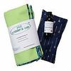 summer & sage, Boho Infant Massage Multi-use Kit, Large, Lime Green, Navy Arrows view 1