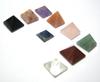 crystalmiracle Lot of 9 Multi Crystal Loose Mini Pyramids Bagua Vaastu Crystal Healing Wellness Psychic Energy Feng Shui Reiki Positive Energy Home Office Gift Gemstone Metaphysical view 3