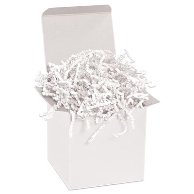 BOX USA Crinkle Paper 10 lb. White, 1-Pack | Packaging Paper for Shipping, Moving, and Storage Supplies