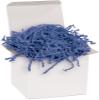 BOX USA 10 lb. Navy Blue Crinkle Paper Packing, Shipping, and Moving Box Filler Shredded Paper for Box Package, Basket Stuffing, Bag, Gift Wrapping, Holidays, Crafts, and Decoration view 1