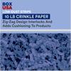 BOX USA 10 lb. Navy Blue Crinkle Paper Packing, Shipping, and Moving Box Filler Shredded Paper for Box Package, Basket Stuffing, Bag, Gift Wrapping, Holidays, Crafts, and Decoration view 2