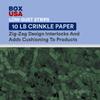 Box USA 10 lb. Forest Green Crinkle Paper Packing, Shipping, and Moving Box Filler Shredded Paper for Box Package, Basket Stuffing, Bag, Gift Wrapping, Holidays, Crafts, and Decoration view 2