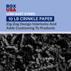 Box USA 10 lb. Black Crinkle Paper Packing, Shipping, and Moving Box Filler Shredded Paper for Box Package, Basket Stuffing, Bag, Gift Wrapping, Holidays, Crafts, and Decoration view 2