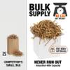BOX USA 40 lb. Kraft Crinkle Paper for Packing, Shipping, and Moving - Shredded Paper Box Filler for Package, Basket Stuffing, Bag, Gift Wrapping, Holidays, Crafts, and Decoration view 2