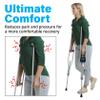 Universal Crutch 5-Piece "Get Well Soon" Gift Bundle (Classic Black) view 2