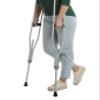 Universal Crutch Hand Grip Covers - Luxurious Soft Fleece with Sculpted Memory Foam Cores (Black)  view 3