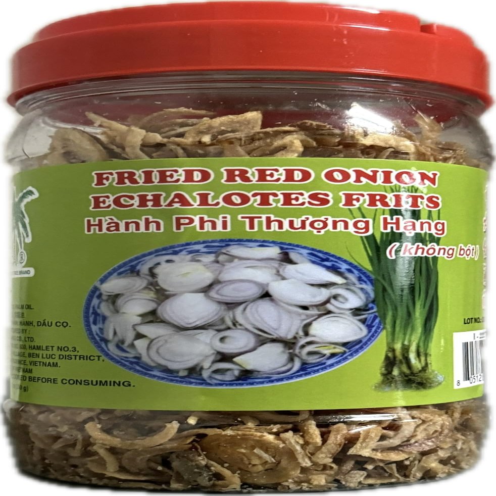 7oz Coconut Tree Brand Fried Red Onion, Pack of 1
