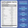 Best Digestive Enzymes for Women & Men with Lactase Lipase Amylase Bromelain. Enzymes for Digestion & Digestive Health. Gas and Bloating Relief for Women and Men. Gallbladder Enzymes & Supplements. view 4
