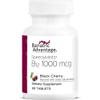 Bariatric Advantage B-12 Speedy Melts, Vitamin B12 1000 mcg Supplement, Fast Melting with 200 mcg of Folic Acid for Nutritional Support - Black Cherry, 90 Count view 1