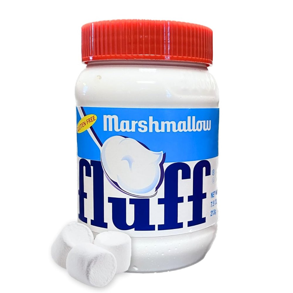 Marshmallow Fluff | Traditional Marshmallow Spread and Cr | Gluten Free, No Fat or Cholesterol (Regular - Classic, 7.5 Ounce (Pack of 1))