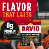 DAVID Jumbo Sunflower Seeds, Cracked Pepper Flavor, 5.25 oz. view 4